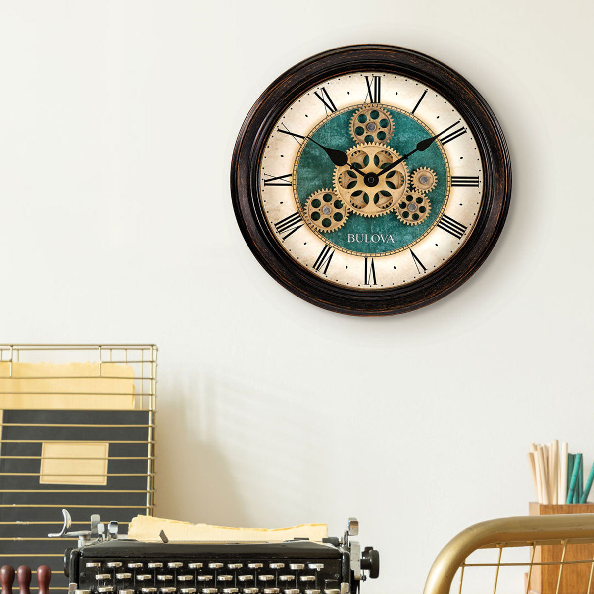 Bulova Industrial Clock