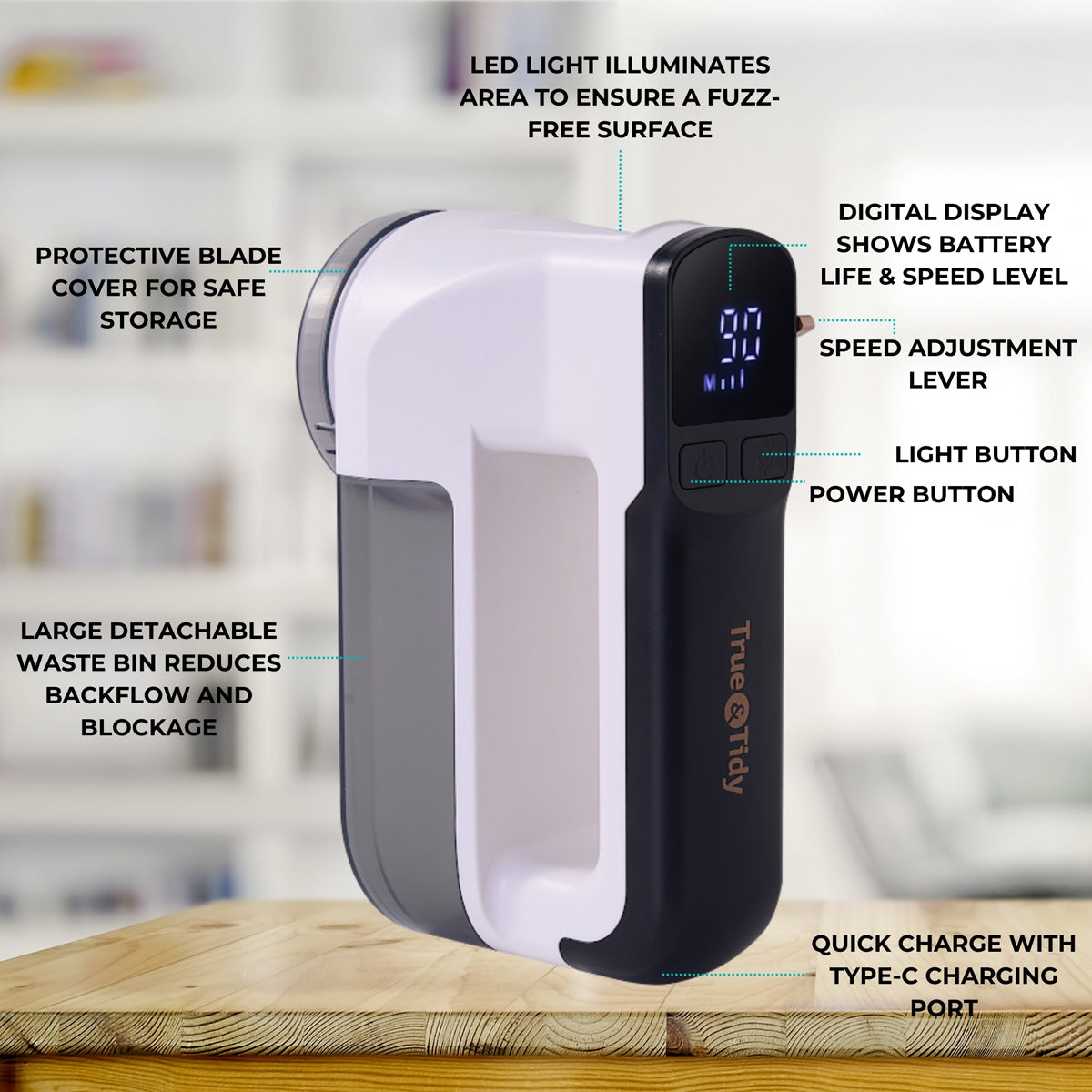 LED Turbo Fabric Shaver - image 6