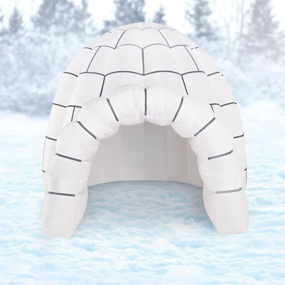 8' Color Changing Inflatable Igloo - image 5