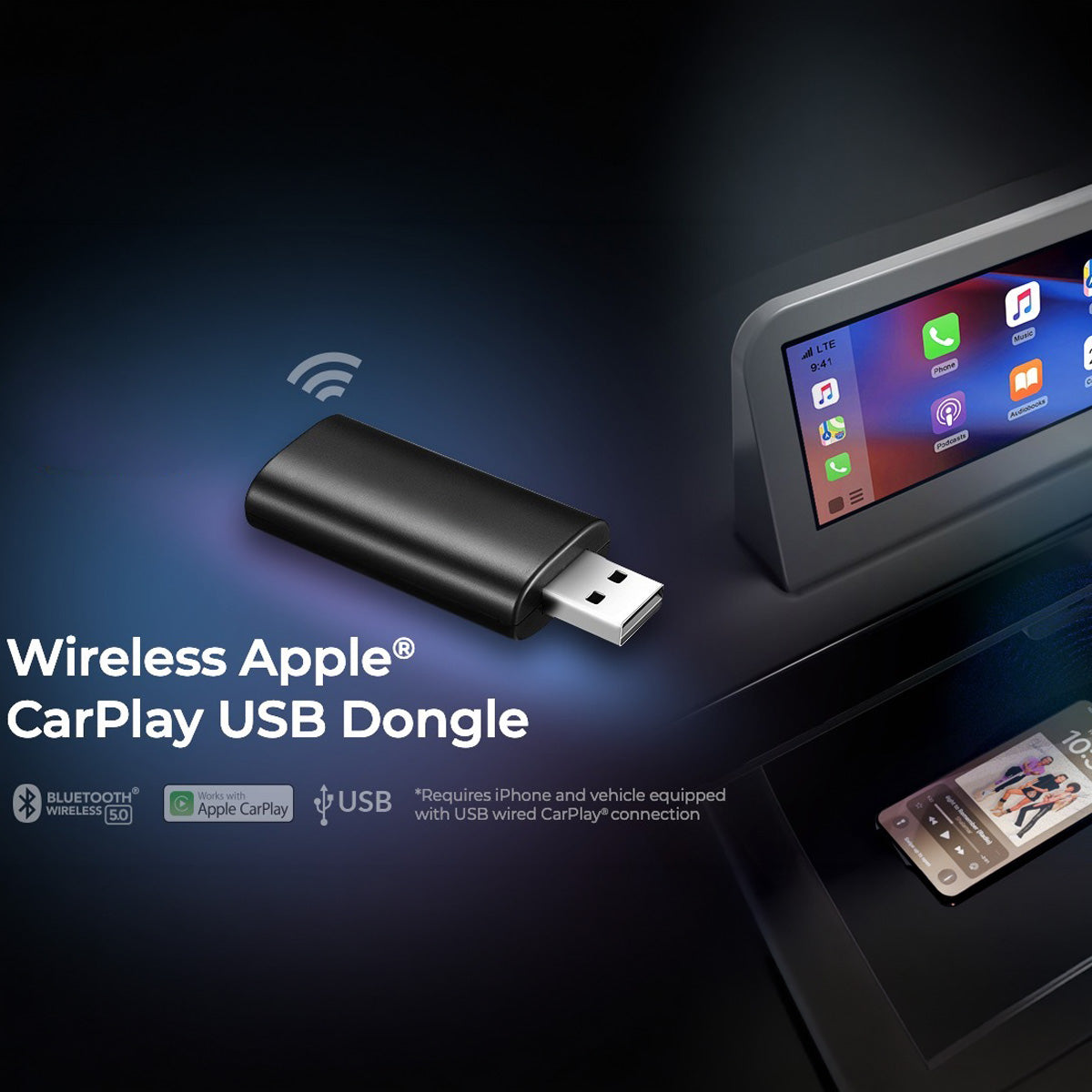 Wireless CarPlay USB Adapter - image 2